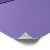 紫色の幸せモンスターは落ち星を獲得している ポスター (角)