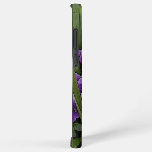 紫色の庭花 SAMSUNG GALAXYケース (右側面)