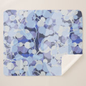 紫色の微生物パターン シェルパブランケット (正面(横))