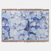 紫色の微生物パターン スローブランケット (正面)