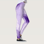 紫色の情熱によってはエアブラシの芸術のレギンスが開花します レギンス (右)