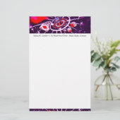 紫色の情熱のラスベガスのカジノの相場師 便箋 (スタンド正面)