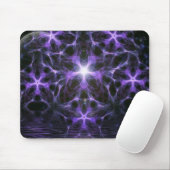 紫色の惑星のマウスパッド マウスパッド (マウス)