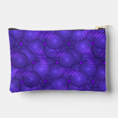 紫色の惑星、フラクタルパタモダンーン、カスタム アクセサリーポーチ (裏面)