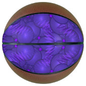 紫色の惑星、フラクタルパタモダンーン バスケットボール (正面)