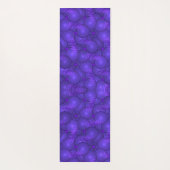 紫色の惑星、フラクタルパタモダンーン ヨガマット (裏面)