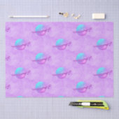 紫色の惑星 薄葉紙 (クラフト)