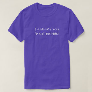 紫色の愛のために Tシャツ