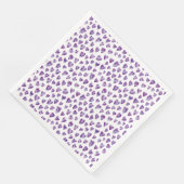 紫色の愛ハートパターン (コーナー)