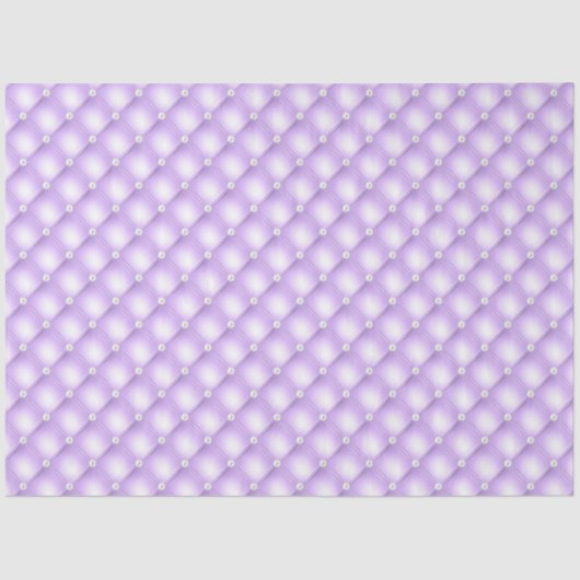 紫色の房付き真珠 薄葉紙 (正面)