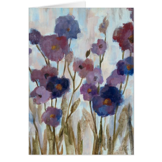 紫色の抽出された花模様 (正面)