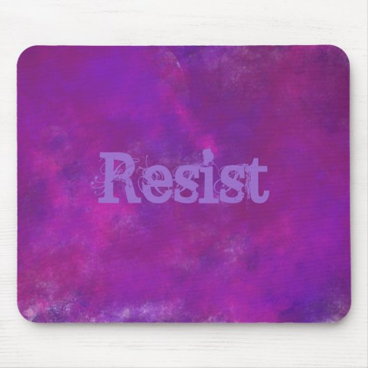 紫色の抽象芸術テクスチャに抵抗 マウスパッド (正面)