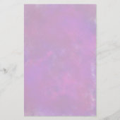 紫色の抽象芸術テクスチャ 便箋 (正面)