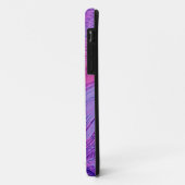 紫色の抽象芸術 スワールデザイン Case-Mate iPhoneケース (裏面/左)