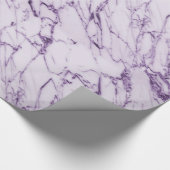 紫色の抽象芸術 ラッピングペーパー (角)