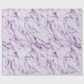 紫色の抽象芸術 ラッピングペーパー (フラット)
