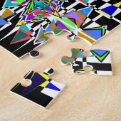 紫色の散文、2230d ジグソーパズル (側面)