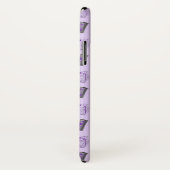 紫色の新聞業態 Case-Mate iPhoneケース (裏面/右)