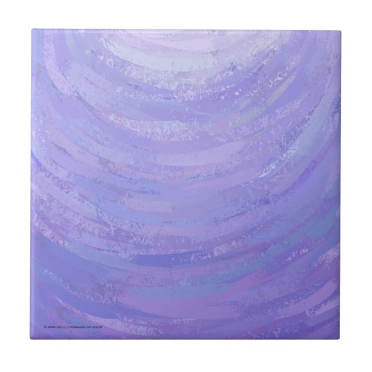 紫色の日曜日 タイル (正面)
