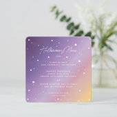 紫色の日没と星の広場/ラウンドハロウィン メニュー (スタンド正面)