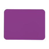 紫色の日没の基本色相補 マグネット (横)