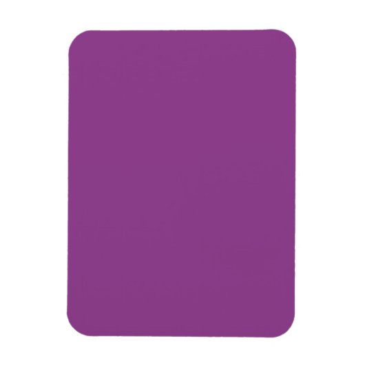 紫色の日没の基本色相補 マグネット (縦)