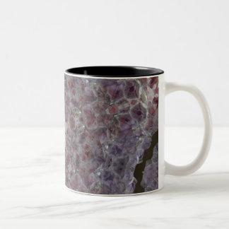 紫色の星のgeode ツートーンマグカップ
