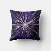 紫色の星 クッション (裏面)