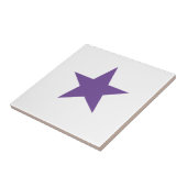 紫色の星 タイル (側面)