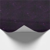 紫色の星 ラッピングペーパー (角)