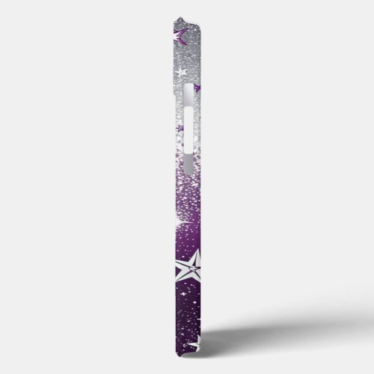 紫色の星 Case-Mate iPhoneケース (裏面 / 左)