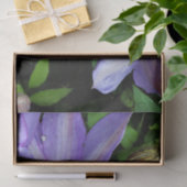 紫色の朝顔Decoupage 薄葉紙 (ギフト)