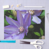 紫色の朝顔Decoupage 薄葉紙 (クラフト)