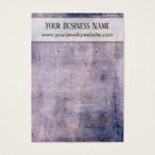 紫色の木目イヤリングホルダー表示カード (正面)