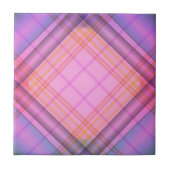 紫色の格子瓦 タイル (正面)