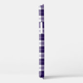 紫色の格子縞 Case-Mate iPhoneケース (裏面 / 右)