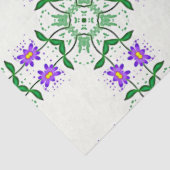 紫色の植物学ティッシュペーパー 薄葉紙 (詳細)