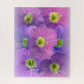 紫色の様々な色合い ジグソーパズル (縦)