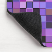 紫色の正方形 マウスパッド (コーナー)