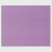 紫色の正方形 ラッピングペーパー (フラット)