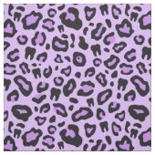 紫色の歯科ヒョウ柄 ファブリック (見本)