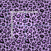紫色の歯科ヒョウ柄 ファブリック (タイル)
