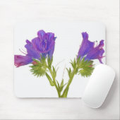 紫色の毒蛇のbugloss (echiumのplantagineum) マウスパッド (マウス)