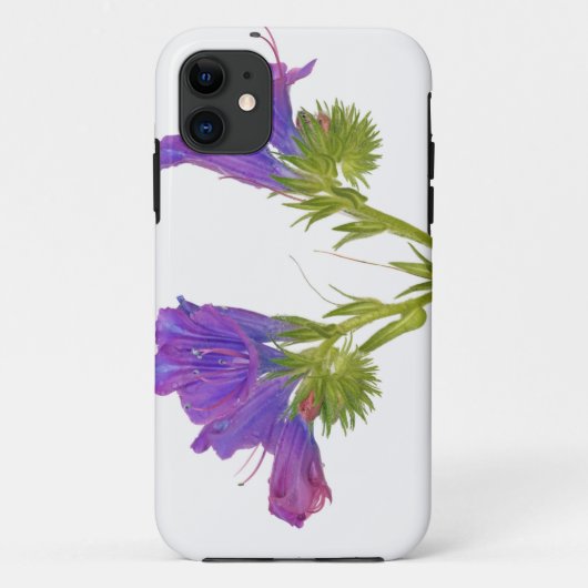 紫色の毒蛇のbugloss (echiumのplantagineum) Case-Mate iPhoneケース (裏面)