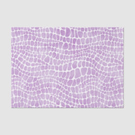 紫色の水の色ワニの皮 薄葉紙