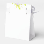 紫色の水彩バラアレンジメントサンキュー フェイバーボックス (裏面サイド)