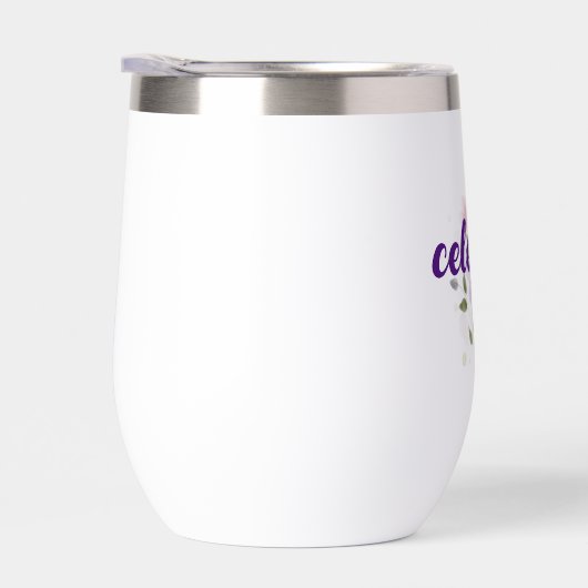 紫色の水彩国花名 (右面)