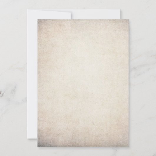 紫色の水彩星空のハート日付を保存 セーブザデート (裏面)