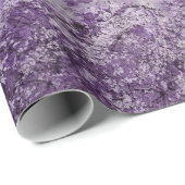 紫色の水彩画 ラッピングペーパー (ロールコーナー)