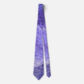 紫色の水彩背景 ネクタイ (正面)